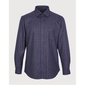 [트레몰로][TREMOLO] 솔리드라이크 잔체크 드레스셔츠._TGBTL3Z7