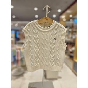 블루독베이비[hu]25.FW가을겨울신상 (CR)블루독니트베스트 45A19-220-01 니트조끼 니트가디건 베스트