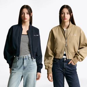 [공식][타미힐피거] 크롭 봄버 재킷 2종 택1 (T22F6WJC040WT1)