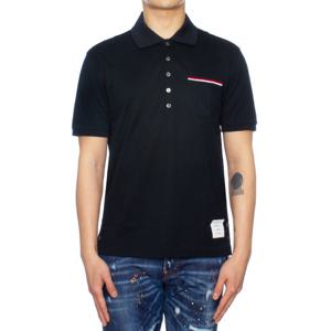 톰브라운 25FW 포켓 카라 티셔츠 MJP022A 01455 415