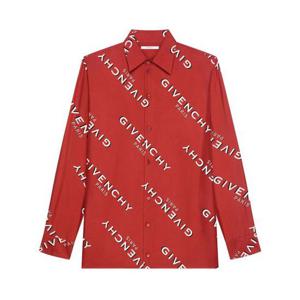 지방시 긴팔 셔츠 BM616K1673 600 RED