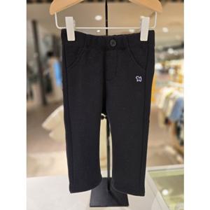 [블루독베이비] 25 FW(블랙)소프트 슬림 저지팬츠(45C1941002) 백일 돌 조카 선물 유아 아가옷 바지 기모 (