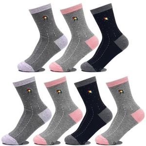 아놀드파마 미끄럼방지 여자면양말 중목 7켤레 AP6507