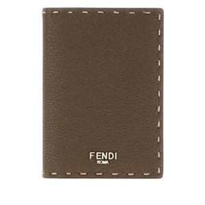 25 FW 펜디 셀러리아 레더 트리밍 카드홀더 7M0349AP3B TP442623525