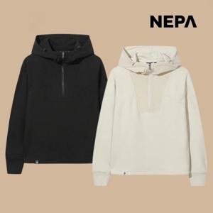 네파 여성 후드 티셔츠 스트링 기모 가을 겨울 집업 등산티 7L66062