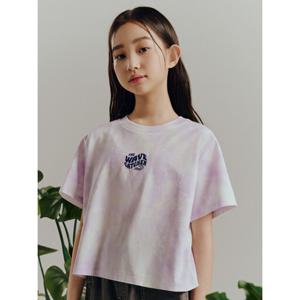 [탑텐키즈]MKF3TS2203 여아) 쿨에어 코튼 크롭 다잉 티셔츠