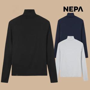 네파 여성 간절기 모달 하이넥 티셔츠 등산 보온 반목티 7L65364