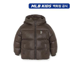 MLB키즈 에어 데일리 글로시 숏패딩 (7ADJB055643BRS)