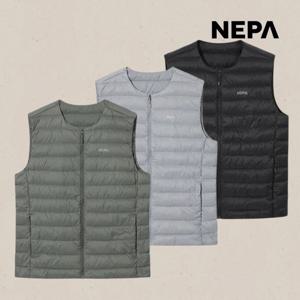 네파 남성 오리털 경량 다운 베스트 등산 캠핑 패딩조끼 7L51302