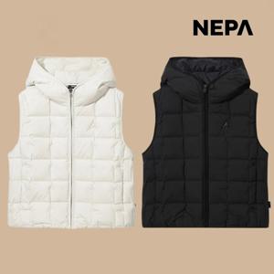 네파 여성 경량 구스다운 베스트 세미 크롭 등산 패딩조끼 7L81361