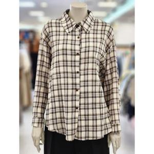 SOUP 세이브존07 체크 셔츠 블라우스 VB8LS631