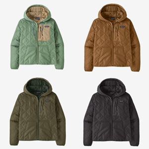 파타고니아코리아 ( 20696Q7 ) 등산 우먼즈 다이아몬드 퀼티드 보머 후디 SC