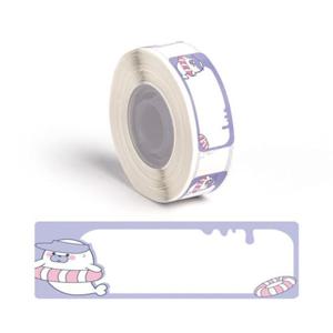 라벨스티커 DCP1230-210E 패턴 물개 오피스용 가정용