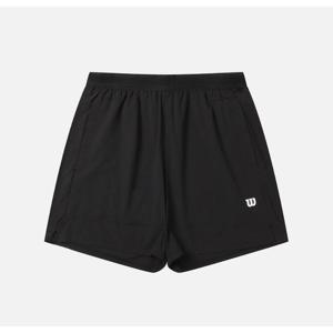 윌슨 에어브리즈 테니스 프로 6인치 반바지 B1 W252001TPH51 BLK CBU RED