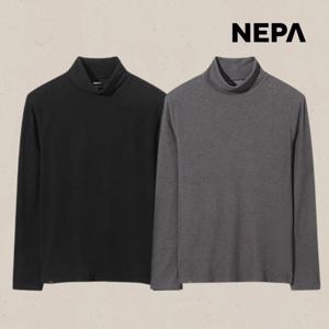 네파 남성 목티 소프트 하이넥 티셔츠 터틀넥 이너티 레이어드 7L75363