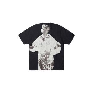 스투시 파리 티셔츠 페이디드 블랙 1905164