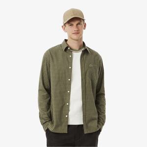 라코스테 공식 남성 플란넬 윈도우 체크 셔츠 CH8535-55N 6UI