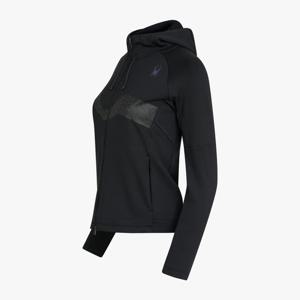 [스파이더] 여성 러닝 기모 후드 집업 SPKWCNFT281WBLK