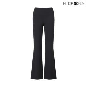 [하이드로겐] 여성 플레어 컷 레깅스 H21E3PL102_BK