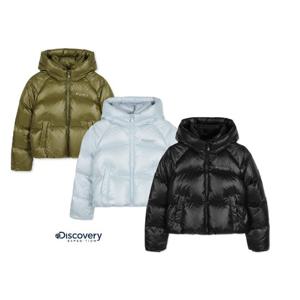 디스커버리키즈 DKDJ64056 여아 엘리아 글로시 다운 숏패딩