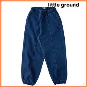 [리틀그라운드8] MARS(75C1G-415-04)기모져지데님조거팬츠 아동 주니어 청바지 겨울 조거팬츠 데일리 선물
