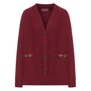 구찌 스웨터 836378 XKE0Y6122 Red wine