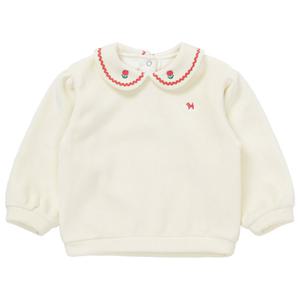 [블루독베이비]벨로아플라워스웨트셔츠 45C14-334-06 출산백일돌