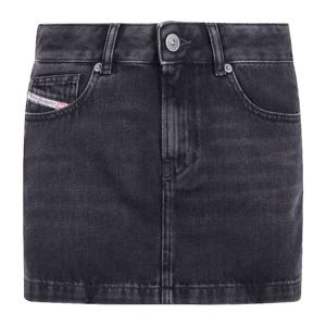 디젤 론 미니 데님 스커트 A04935 09I35 02