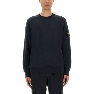 스톤아일랜드 크루넥 레귤러 핏 맨투맨 6100060 S0051V0020