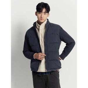 [빈폴멘] 니트소매 구스 다운  네이비 (BC5X38C24R)