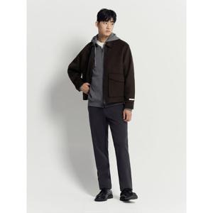 [빈폴멘] 기모 스탠다드핏 슬랙스  애쉬 (BC5X21C274)