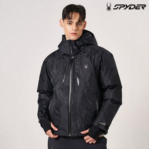 [스파이더] 남성 초경량 스탠드넥 다운 패딩 자켓 SPKWCNDJ207MBLK