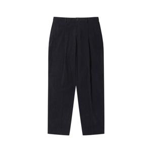 [커스텀멜로우]블랙 레귤러 핏 코듀로이 셋업 팬츠 CWPAW24851BKX