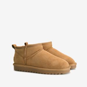 컬러스오브캘리포니아 [WOMEN] 클래식 숏 어그부츠 - 탄 CBWCF78FBZTAN