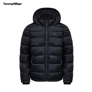 타미힐피거 퍼포먼스 푸퍼 후드 남성 경량 패딩 자켓 점퍼 158AN508-BLK