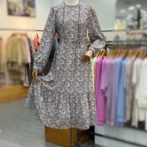 [써스데이아일랜드]플라워 레이스배색 원피스 t246aop535