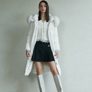 [에고이스트]시그니처 페미닌 롱 다운점퍼 ER4TD801