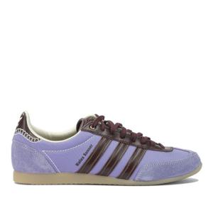 아디다스 스웨이드 패널 라운드 토 레이스업 스니커즈 JR1776 C