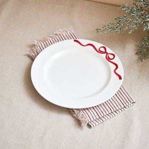 [모던하우스] 메리오너먼트 리본양각 접시 D20