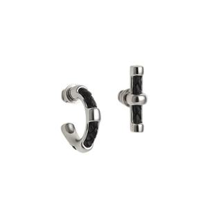 [관부가세포함] 에르메스 남성 FILBUSTIER 이어링 귀걸이 H100082FP89 (블랙) PD450