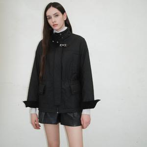 [에고이스트]코듀로이 배색 하이넥 패딩점퍼 ER4PZ960