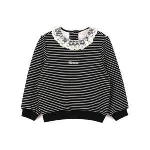 더센트럴 페리미츠 TC01 레이스 카라 스트라이프 티셔츠 P2545T156