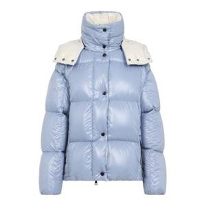 25 FW 몽클레어 Parana 파라나 후드 숏 퍼퍼 자켓 패딩 블루 1A0010368950