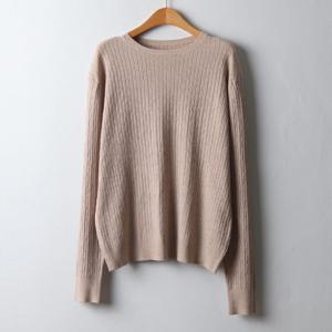 나야홍 / 아이우먼 꽈배기니트긴팔티셔츠 APJ320M 510 빅사이즈