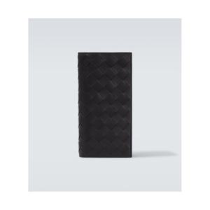 Bottega Veneta 인트레치아토 레더 지갑 P01128080