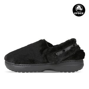 크록스 클래식 언퍼게터블 클로그 퍼슈어 겨울 방한 털슬리퍼 211116-001