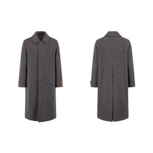 [ANDZ] 앤드지 25 FW 세미루즈핏 헤링본 발마칸 코트 (BHF4CG1302)