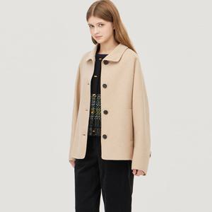 [베네통] 돌먼 후드 울 코트_BACT63561BE