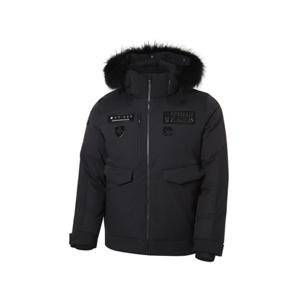 [다이나핏] YUW22516Z1 남여공용 브랜드 스폰서쉽 와펜 후드 탈부착 PDG (피디지) 봄버 다운 HJDMJK