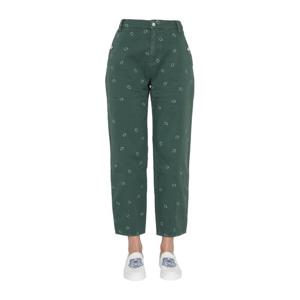 겐조 페이즐리 패턴 스트레이트 코튼 팬츠 FC52DP300 9T553